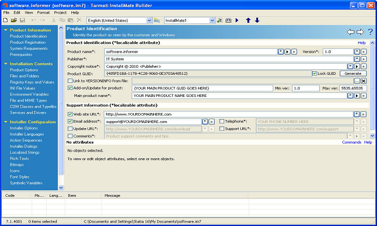 Tarma InstallMate 9 PC Software