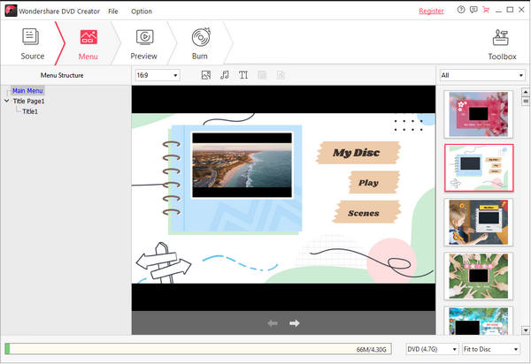 Wondershare DVD Creator 6.5.9.208 PC Software