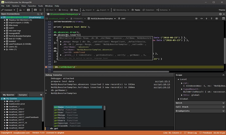 NoSQLBooster for MongoDB v7.1.7 PC Software