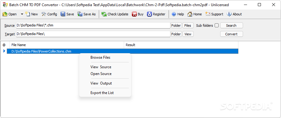 Batch CHM to PDF Converter 2024.16.1026.2213 PC Software