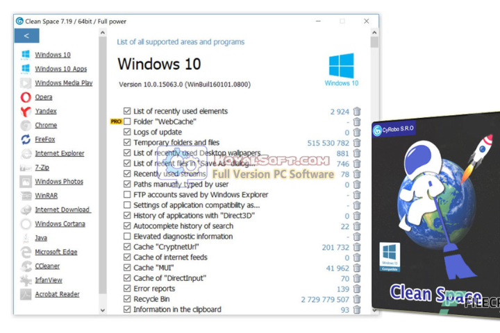 Clean Space Professional 2026 v715 for pc software Clean Space Professional 2026 v715 for pc software