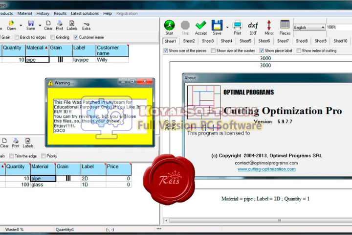 Cutting Optimization Pro 2026 v5.18.16.29 for pc software Cutting Optimization Pro 2026 v5.18.16.29 for pc software