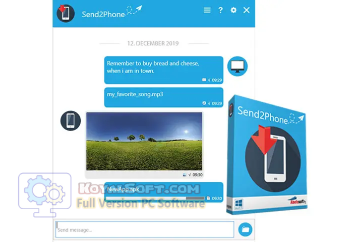Abelssoft Send2Phone 2026 v7.0.3 for pc software