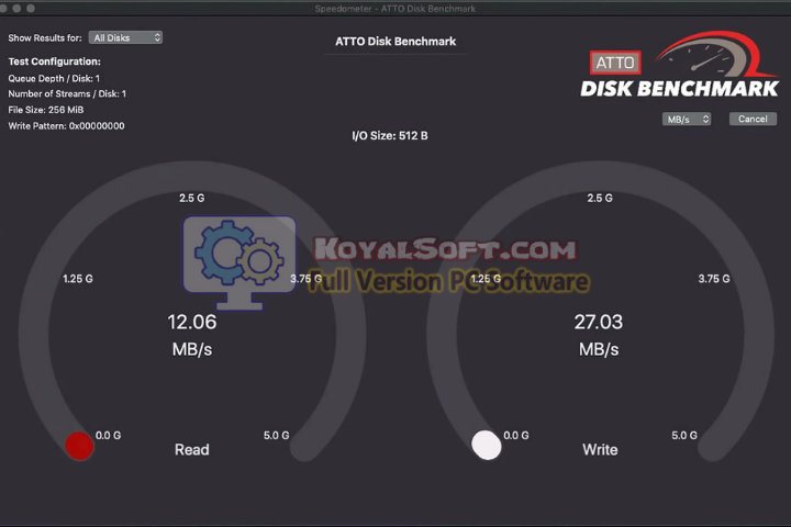 ATTO Disk Benchmark 2026 v5.00.2 free download