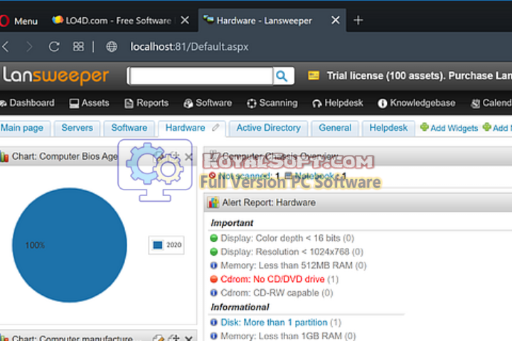 Lansweeper 2026 v12.6.0.12 Latest version
