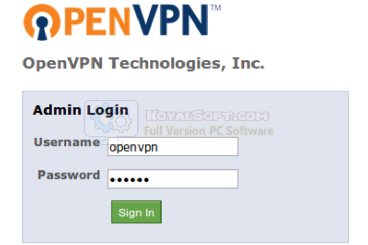 OpenVPN 2026 v2.6.17 for pc software
