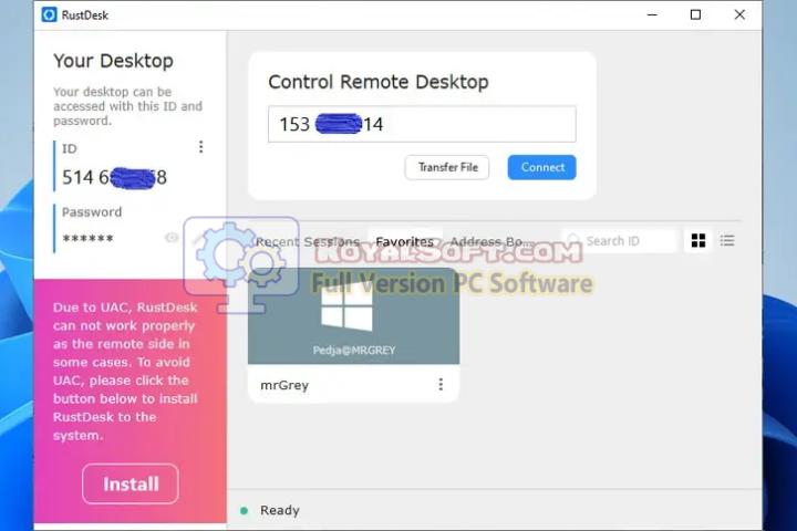 Purslane RustDesk 2026 v1.4.4 Latest version