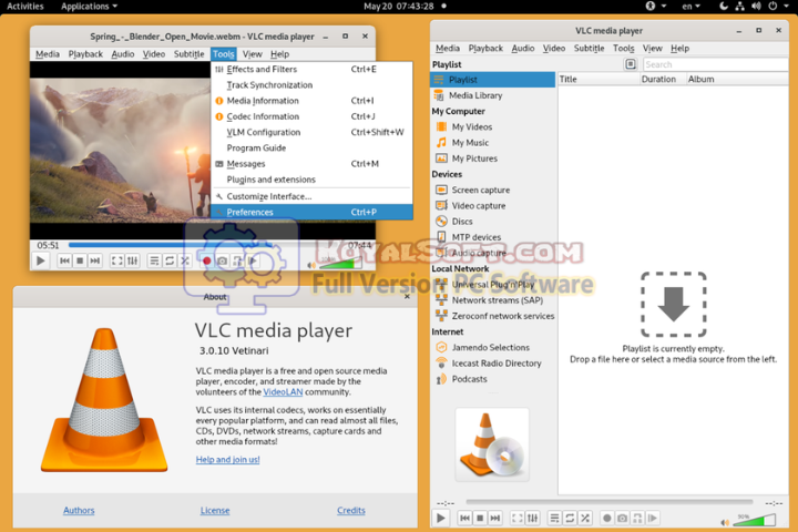 VLC Media Player 2026 v3.0.22 free download