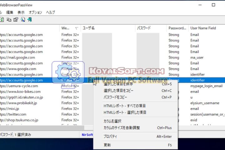 WebBrowserPassView 2026 v2.18 free download