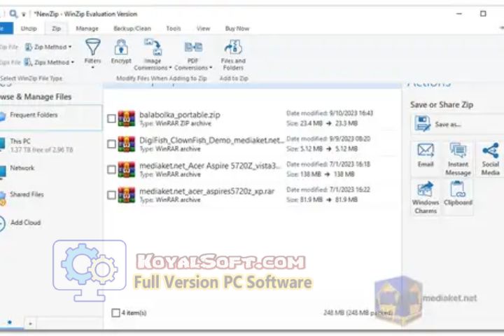 WinZip Pro 2026 v29.0.16416 for pc software WinZip Pro 2026 v29.0.16416 for pc software