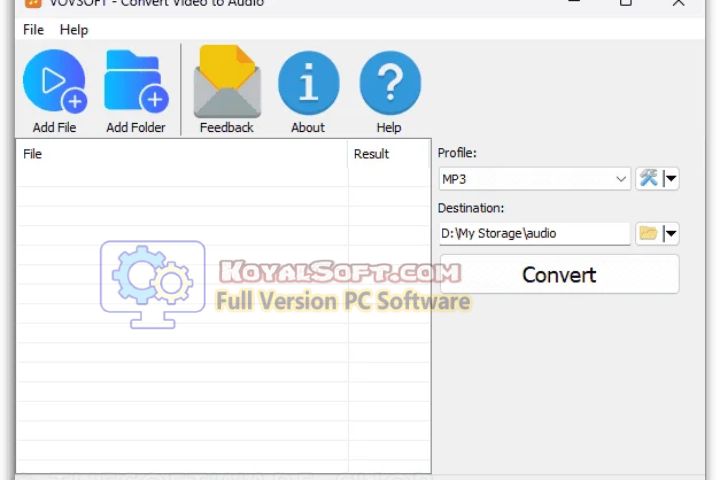VovSoft Batch Audio Converter 2026 v1.7 free download