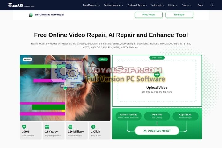EaseUS Fixo 2026 v4.1.0 for pc software EaseUS Fixo 2026 v4.1.0 for pc software