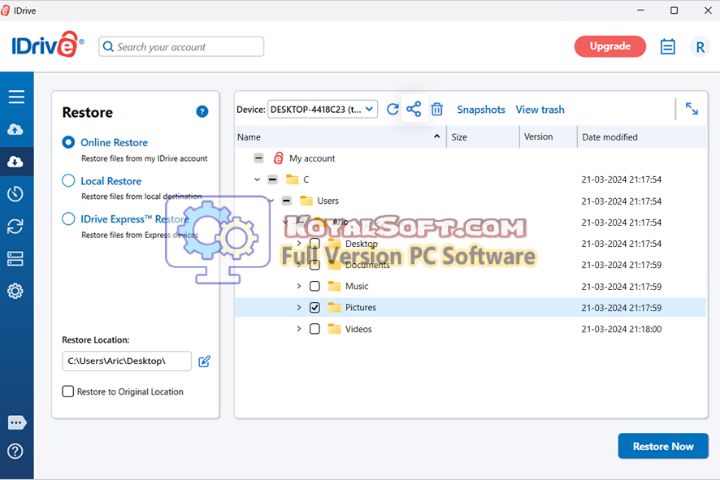 IDrive 2026 v7.0.0.56 free download IDrive 2026 v7.0.0.56 free download