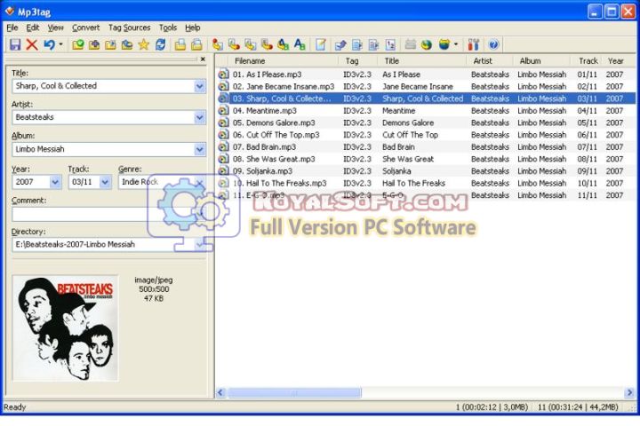 Mp3tag 2026 v3.32 for pc software