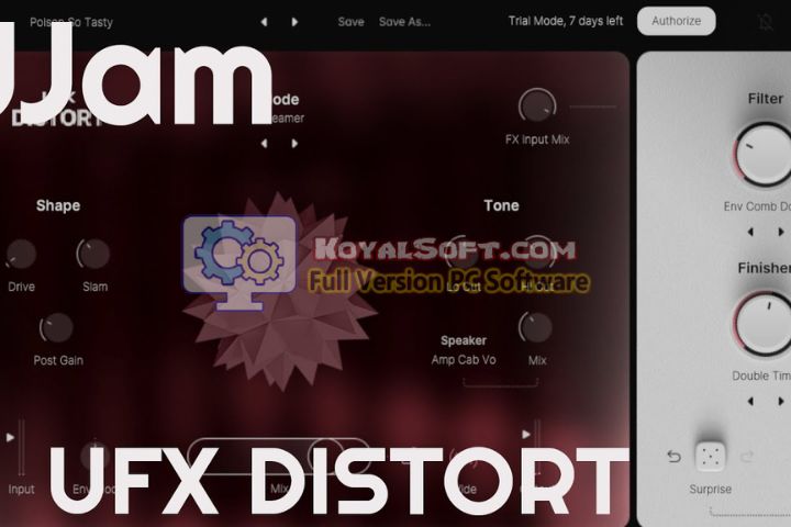 UJAM UFX-DISTORT 2026 v1.0.0 free download