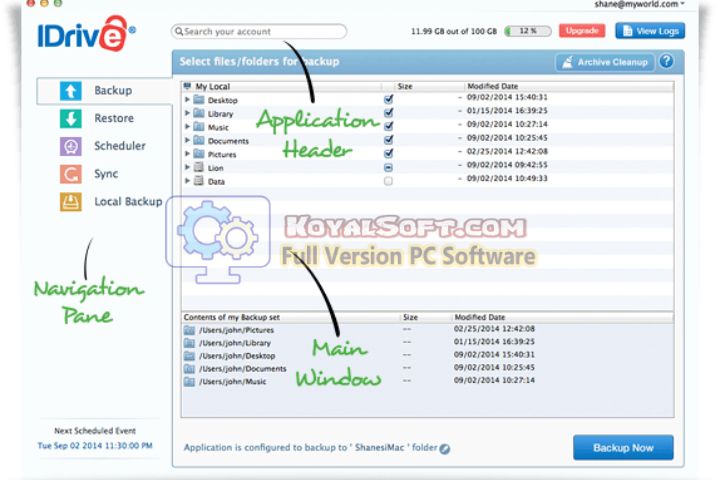 IDrive 2026 v7.0.0.54 for pc software