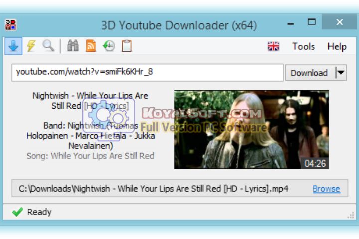 3D Youtube Downloader 2026 v1.24 free download 3D Youtube Downloader 2026 v1.24 free download