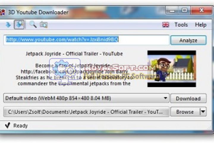 3D Youtube Downloader 2026 v1.24 for pc software 3D Youtube Downloader 2026 v1.24 for pc software