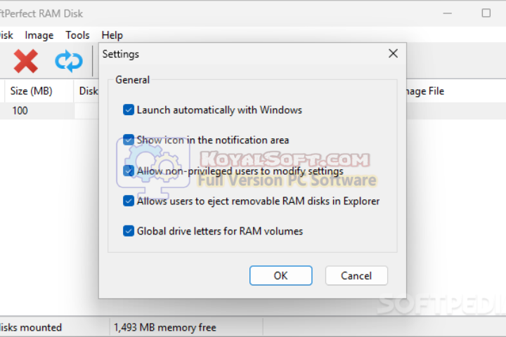 SoftPerfect RAM Disk 2206 v25.12 Latest version SoftPerfect RAM Disk 2206 v25.12 Latest version