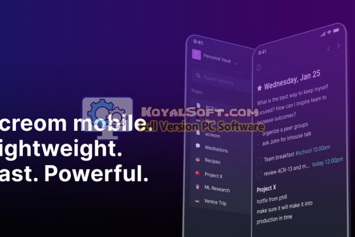 Acreom 2026 v1.20.4 for pc software