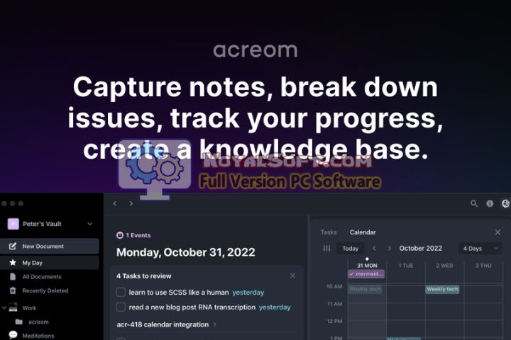 Acreom 2026 v1.20.4 Latest version
