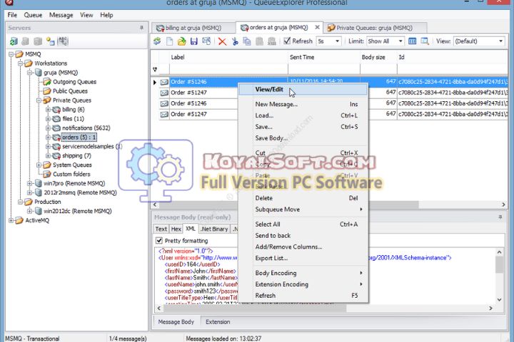 QueueExplorer Professional v5.0.65 Latest version QueueExplorer Professional v5.0.65 Latest version
