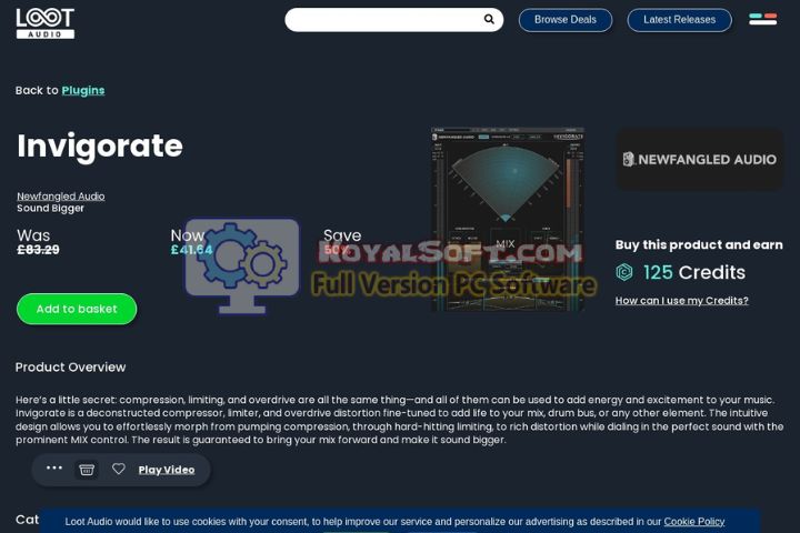 Newfangled Audio Invigorate v1.4.0 free download Newfangled Audio Invigorate v1.4.0 free download